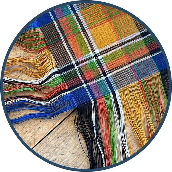 Hovedbilde Sjal Materialpakke, Nordlandsbunaden Dame