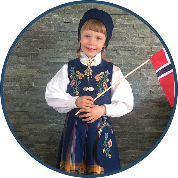 Hovedbilde Barnespenner til vest, Gravert